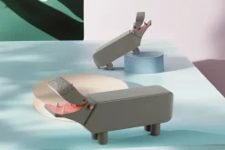 Hipopótamo liliput Kay Bojesen, Gris