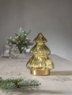 Iluminación navideña de mesa Abete 18 cm, Verde