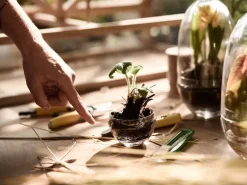 Invernadero Grow, Pequeño ø8 cm