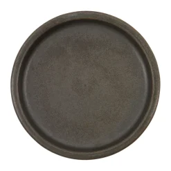 Jabonera Datura Ø12,5 cm, Gris oscuro