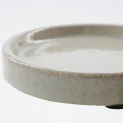 Jabonera Datura Ø12,5 cm, Shellish grey