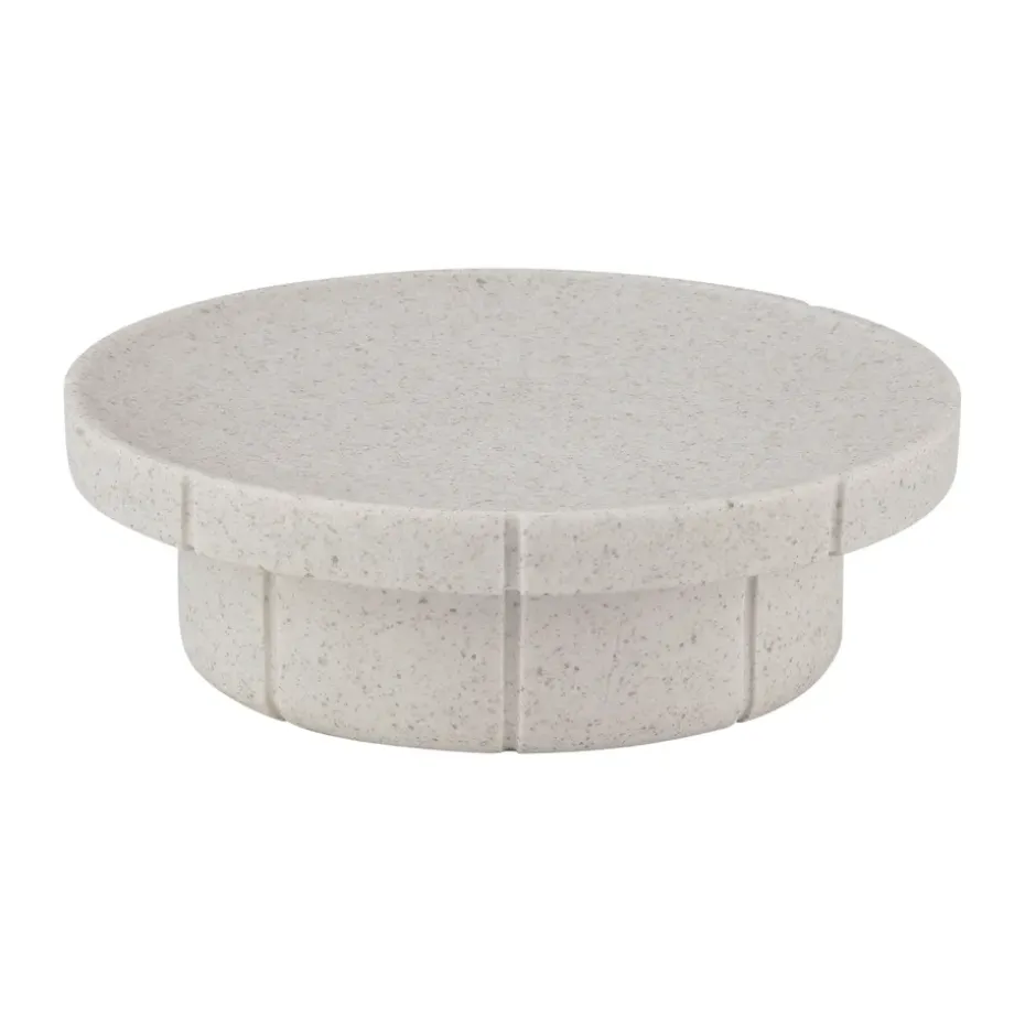 Jabonera Kua, Moonbeam, Ø11 × 3,5 cm