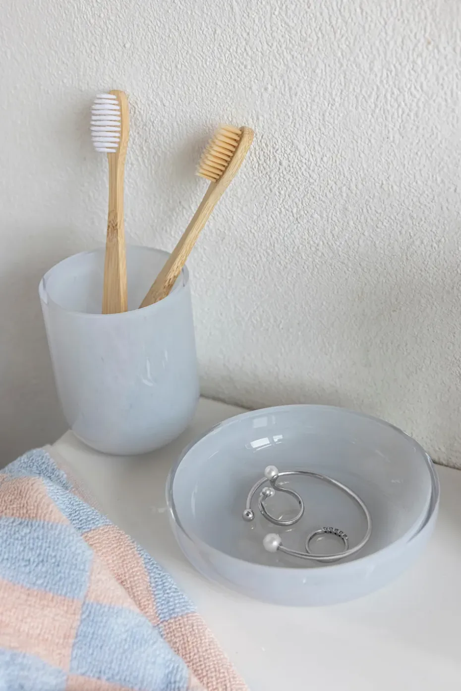 Jabonera Opal, Light blue