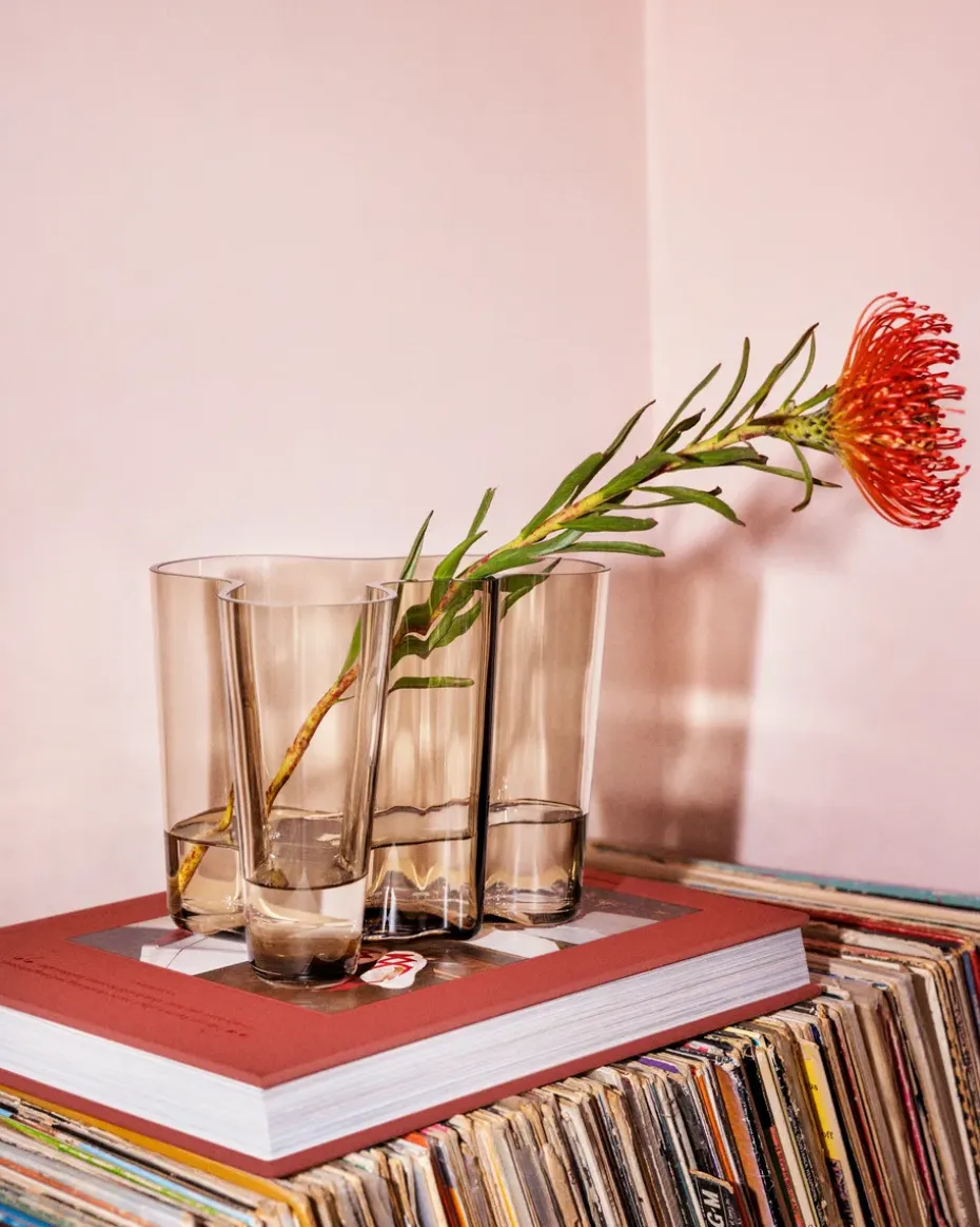 Jarrón Alvar Aalto 140 mm, Lino