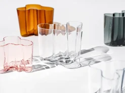 Jarrón Alvar Aalto, gris oscuro, 160 mm