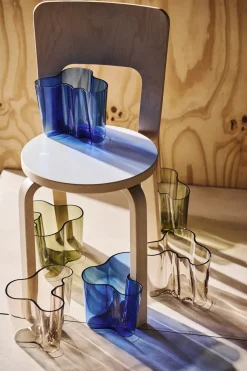 Jarrón Alvar Aalto lino, 160 mm