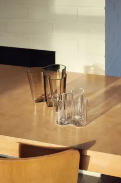 Jarrón Alvar Aalto transparente, 120 mm