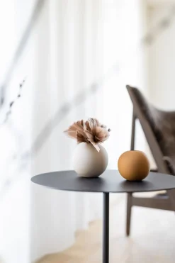 Jarrón Ball coconut, 8 cm