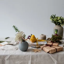 Jarrón Ball gris, 10 cm