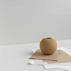 Jarrón Ball peanut, 8 cm