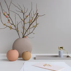 Jarrón Ball peanut, 8 cm