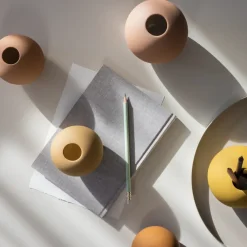 Jarrón Ball peanut, 8 cm