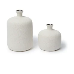 Jarrón Bottle, Sand white, medium
