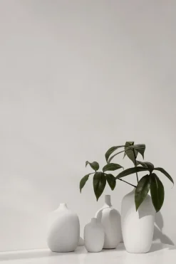 Jarrón Ceola 13 cm, blanco