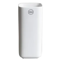 Jarrón Cube 20 cm, Matte white