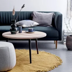 Jarrón de vidrio Bloomingville 25 cm, verde