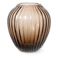 Jarrón de vidrio Hammershøi 14 cm, nogal