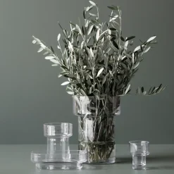 Jarrón de vidrio Keeper 30 cm, Clear