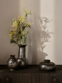 Jarrón Doro 27 cm, Coffee