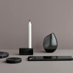 Jarrón Drop pequeño, Smoke