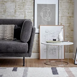 Jarrón Elora 18 cm, blanco