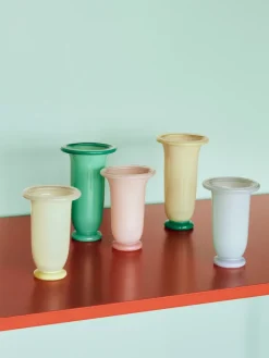 Jarrón Empire, Large Green-dark green rim