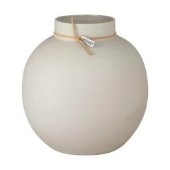 Jarrón Ernst gres natural, 22 cm