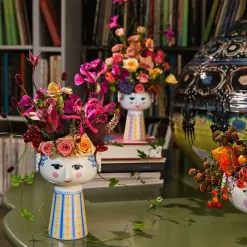 Jarrón Eva 15 cm, Lila