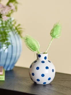 Jarrón Fian 11 cm, Azul