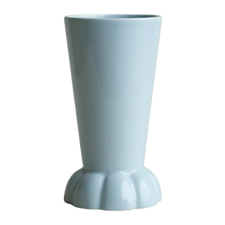 Jarrón Flora 22 cm, Light blue