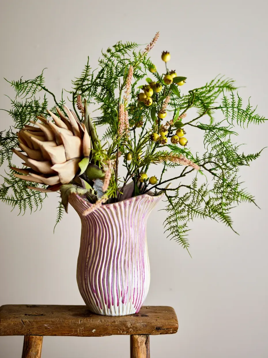 Jarrón Floral 29 cm, Rosa