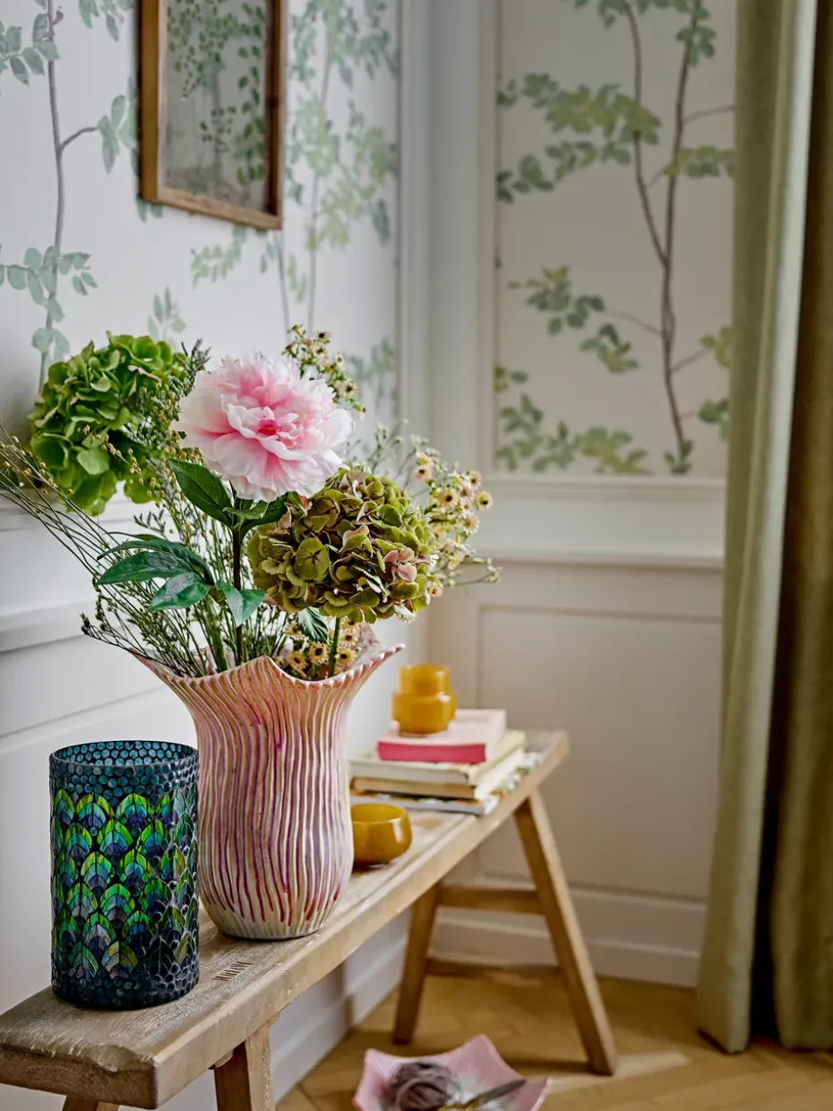 Jarrón Floral 29 cm, Rosa