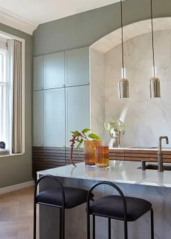 Jarrón Folium 20 cm, Amber