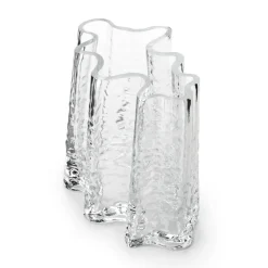 Jarrón Gry wide 19 cm, Clear