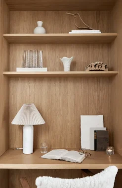 Jarrón Gry wide 19 cm, Clear