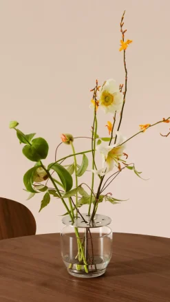 Jarrón Ikebana acero inoxidable, Small