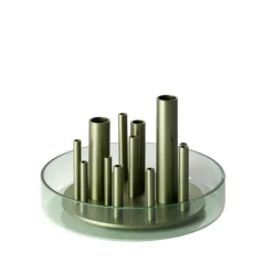 Jarrón Ikeru Forest green, Bajo