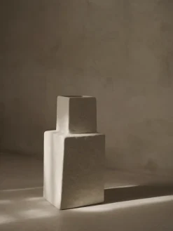 Jarrón Koa H29, Off white