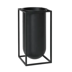 Jarrón Kubus Lolo, negro