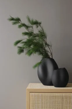 Jarrón Lee 18 cm, Black