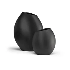 Jarrón Lee 18 cm, Black