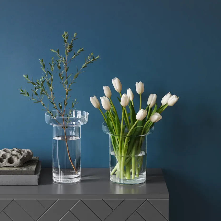 Jarrón Limelight Rose 23 cm, transparente