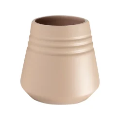 Jarrón Lines 8 cm, Beige