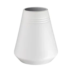 Jarrón Lines 18 cm, blanco