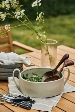 Jarrón Lyngby, vidrio transparente, 20 cm