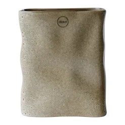 Jarrón Meadow H18 cm, Beige