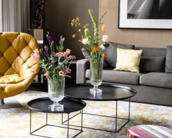 Jarrón Minerva 40 cm, transparente