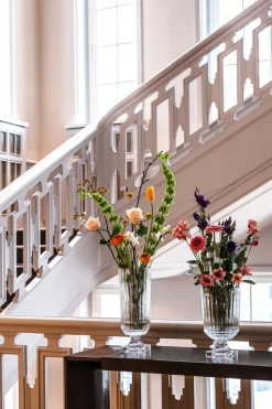 Jarrón Minerva 40 cm, transparente