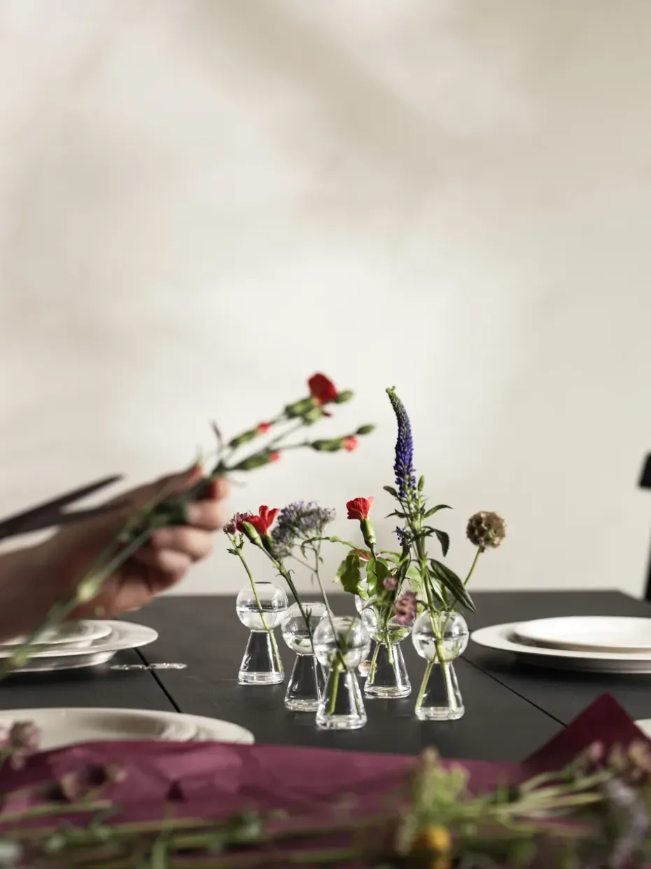 Jarrón mini Bon Bon 8,7 cm, transparente