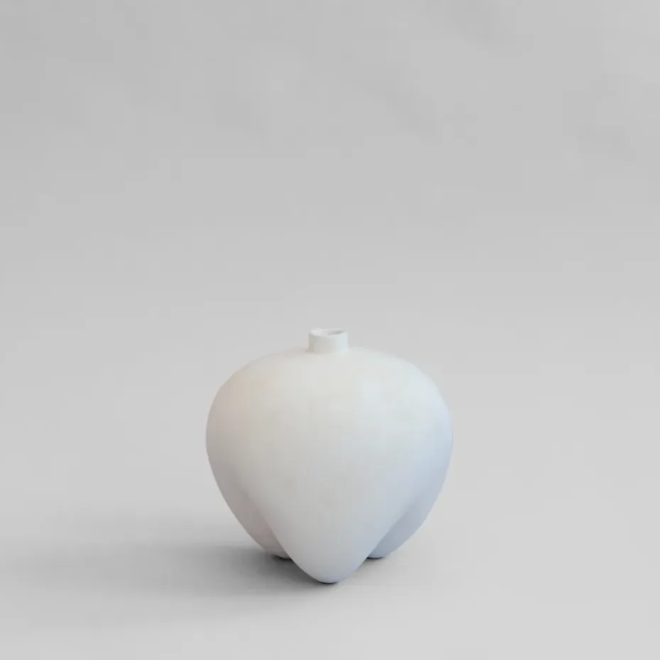 Jarrón mini Sumo, Bone White